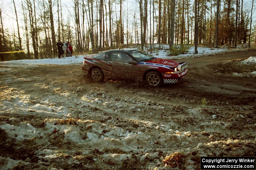 Mike Cienkosz / Yurek Cienkosz Mitsubishi Eclipse on SS2, Ranch I.