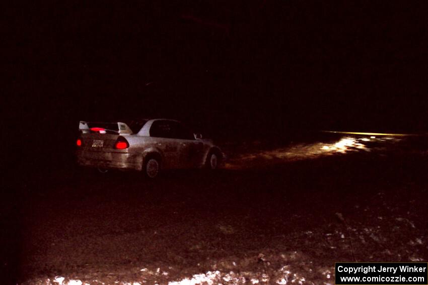 Seamus Burke / Rory Kennedy Mitsubishi Lancer Evo VI on SS5, Ranch II.