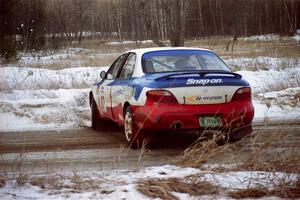 Frank Sprongl / Dan Sprongl Hyundai Elantra spins briefly on SS7, Black River.