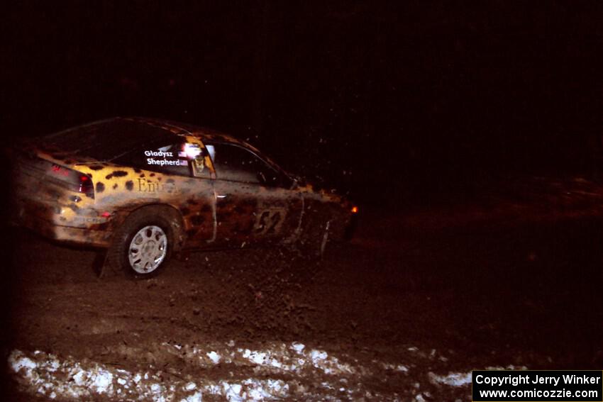 Doug Shepherd / Pete Gladysz Mitsubishi Eclipse on SS5, Ranch II.
