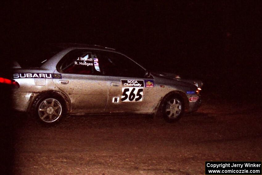 Russ Hodges / Jimmy Brandt Subaru Impreza on SS5, Ranch II.