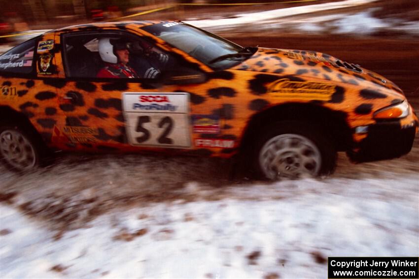 Doug Shepherd / Pete Gladysz Mitsubishi Eclipse on SS7, Black River.