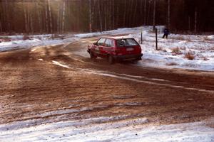 Matthew Johnson / Mark Bowers VW GTI on SS7, Black River.