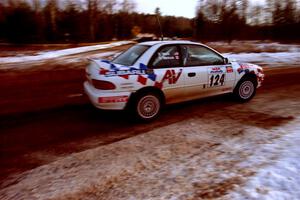 Peter Workum / Ed Wahl Subaru WRX on SS7, Black River.