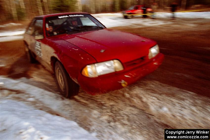 Jeremy Butts / Jon Vrzal Ford Mustang GT on SS7, Black River.