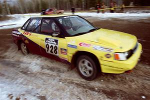 Dean Fry / Greg Usavage Subaru Legacy on SS7, Black River.