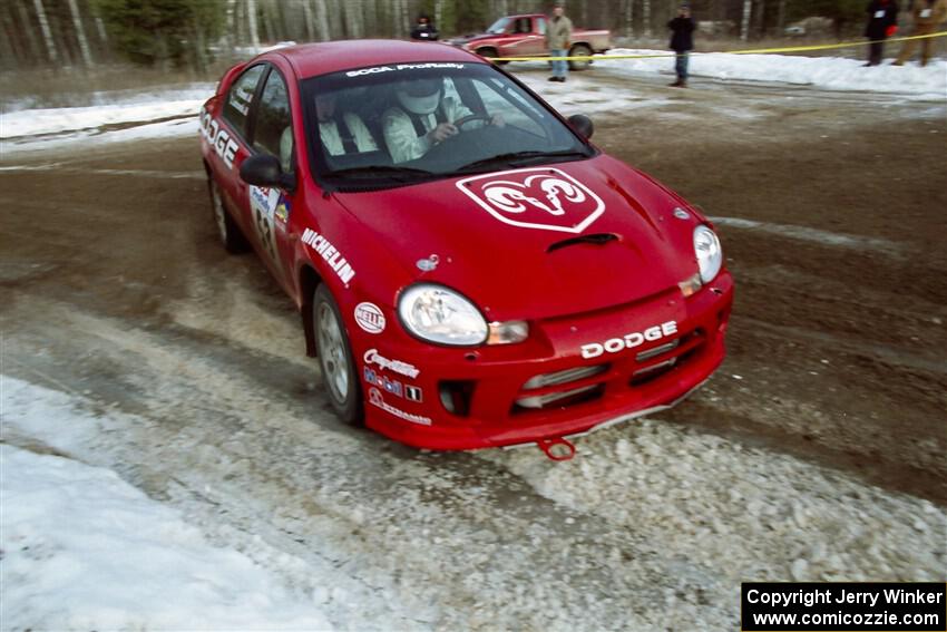 Don Jankowski / Ken Nowak Dodge SRT-4 on SS7, Black River.