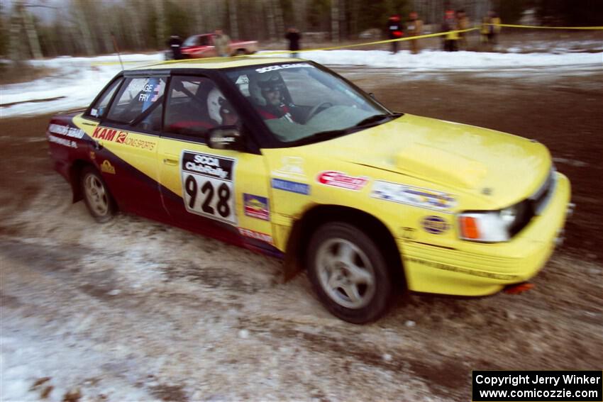 Dean Fry / Greg Usavage Subaru Legacy on SS7, Black River.