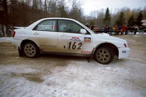 Pat Richard / Anne Lewandowski Subaru WRX on SS9, Camp 8.