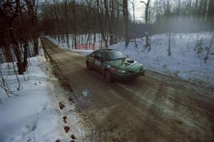 Tad Ohtake / Bob Martin Ford Escort ZX2 on SS9, Camp 8.