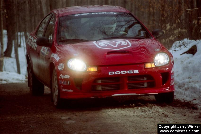 Don Jankowski / Ken Nowak Dodge SRT-4 on SS9, Camp 8.