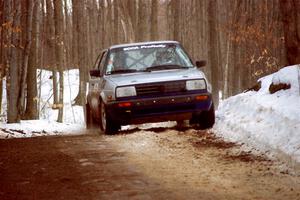 Chris Whiteman / Mike Paulin VW GTI on SS9, Camp 8.