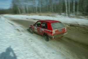 Dave Cizmas / Dave L. Cizmas VW GTI on SS10, Camp 30.