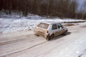 Pablo Sanfrancisco / Rob Bergstrom VW GTI on SS10, Camp 30.