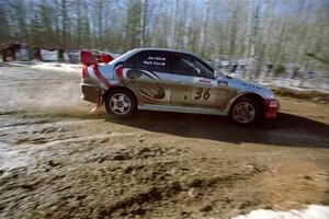 Mark Cox / Jim Gill Mitsubishi Lancer Evo VI on SS12, Hungry 5 I.