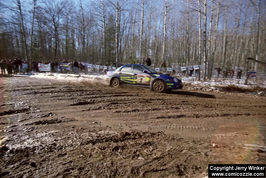 Ramana Lagemann / Mike Kidd Subaru WRX on SS12, Hungry 5 I.