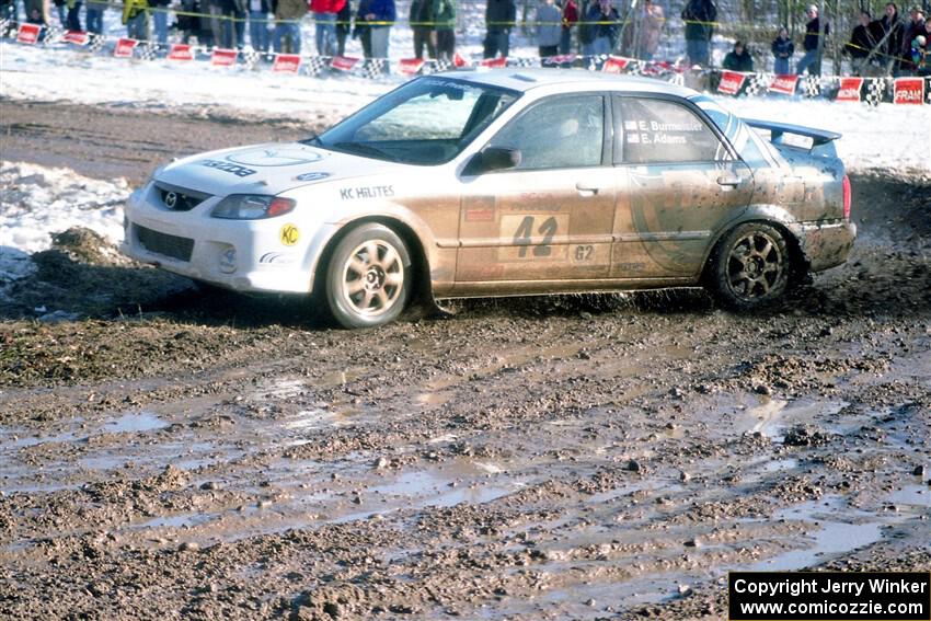 Eric Burmeister / Eric Adams Mazda Protege' MP3 on SS12, Hungry 5 I.