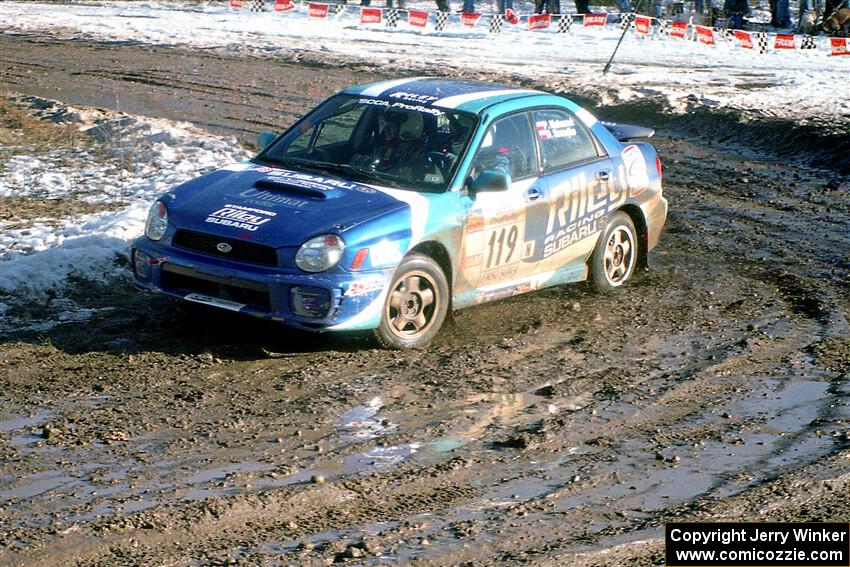 Peter Malaszuk / Darek Szerejko Subaru WRX on SS12, Hungry 5 I.