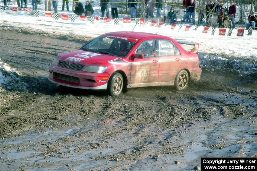 Lauchlin O'Sullivan / Matt Chester Mitsubishi Lancer RMR on SS12, Hungry 5 I.