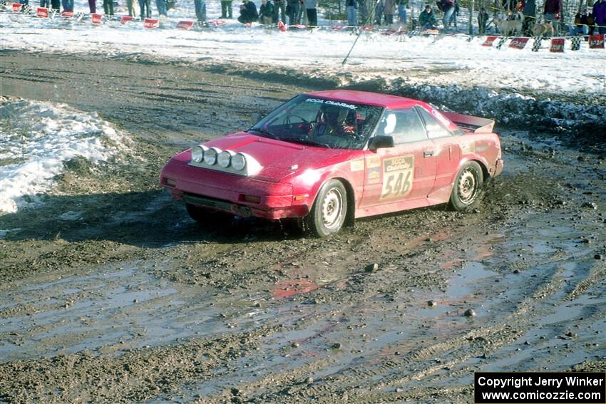 Phil Schmidt / Steve Irwin Toyota MR2 on SS12, Hungry 5 I.