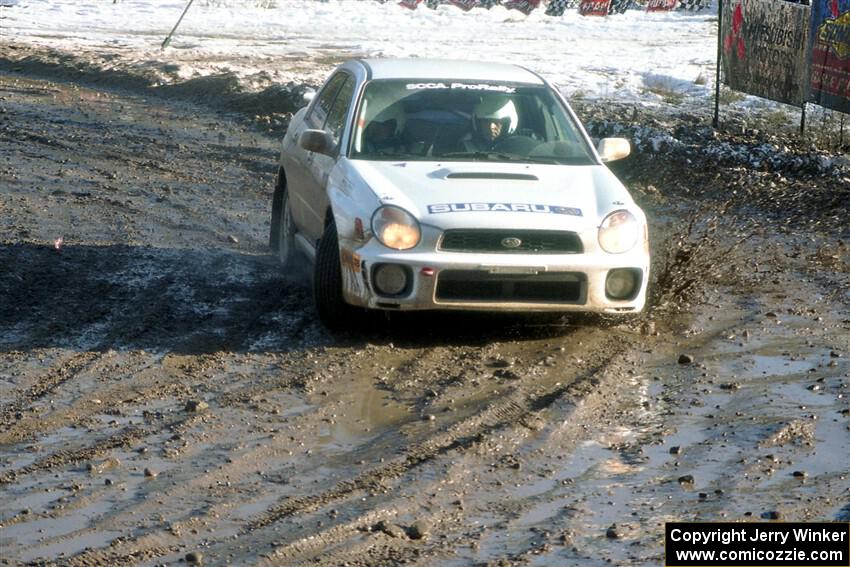 Saulius Ramanavicius / Antanas Ramanauskas Subaru WRX on SS12, Hungry 5 I.
