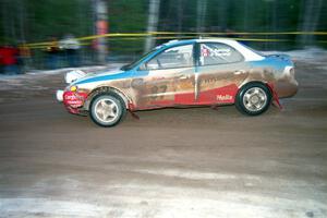 Frank Sprongl / Dan Sprongl Hyundai Elantra on SS16, Thunder River.