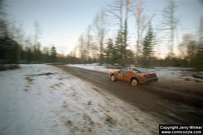 Doug Shepherd / Pete Gladysz Mitsubishi Eclipse on SS14, Meaford.