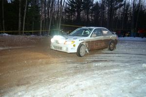 Eric Burmeister / Eric Adams Mazda Protege' MP3 on SS16, Thunder River.
