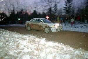Jason Rivas / Ole Holter Subaru WRX on SS16, Thunder River.