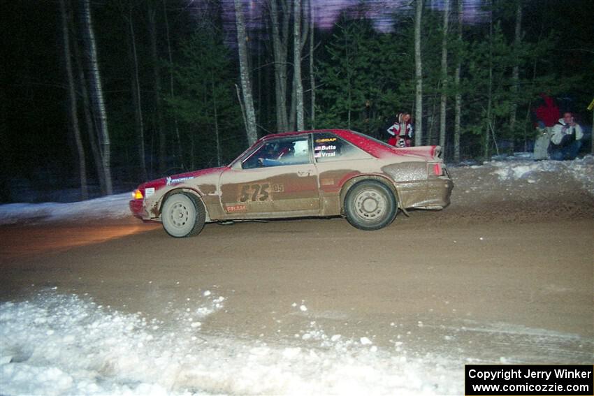 Jeremy Butts / Jon Vrzal Ford Mustang GT on SS16, Thunder River.