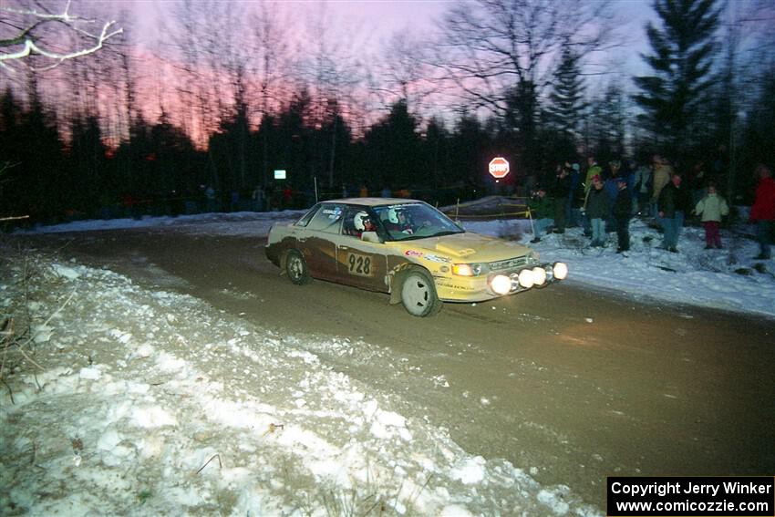 Dean Fry / Greg Usavage Subaru Legacy on SS16, Thunder River.