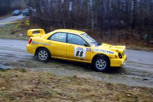 Doug Havir / Scott Putnam Subaru WRX on SS1, East Steamboat.