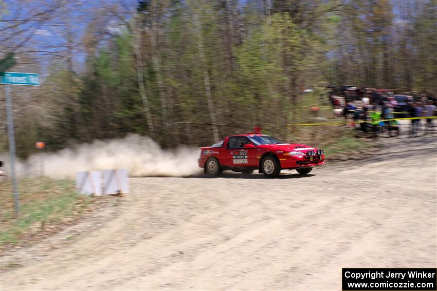 Rob Dupree / Kevin Dobrowolski Mitsubishi Eclipse GSX on SS1, Steamboat I.