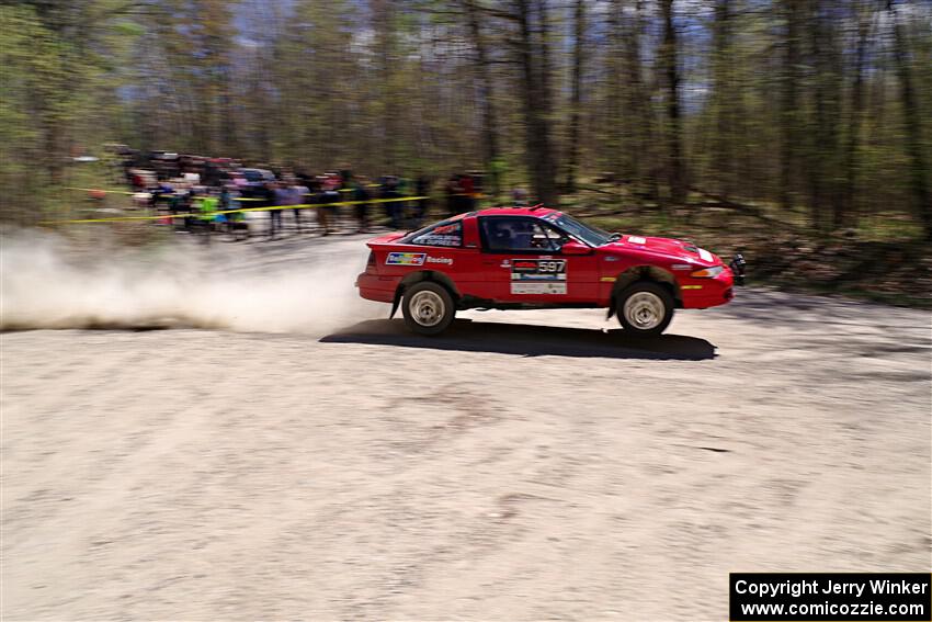 Rob Dupree / Kevin Dobrowolski Mitsubishi Eclipse GSX on SS1, Steamboat I.