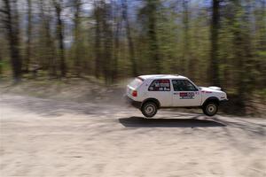 Josh Nykanen / Matt Nykanen VW GTI on SS1, Steamboat I.