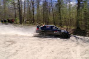 Daryl Bergen / Lorelai Payeur Subaru WRX STi on SS1, Steamboat I.