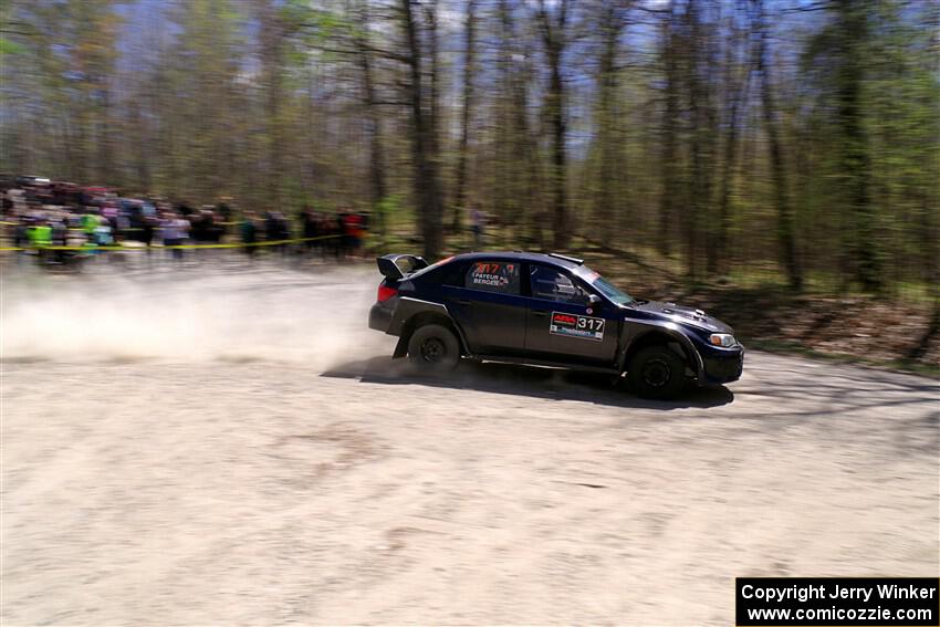 Daryl Bergen / Lorelai Payeur Subaru WRX STi on SS1, Steamboat I.