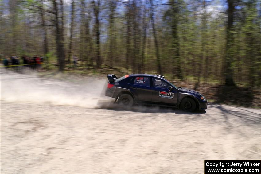 Daryl Bergen / Lorelai Payeur Subaru WRX STi on SS1, Steamboat I.