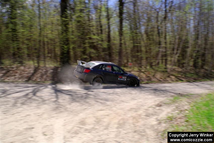 Corey Morris / Zane Morris Subaru WRX STi on SS1, Steamboat I.