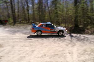Tyler Matalas / Dustin Sharkozy Subaru Impreza LX on SS1, Steamboat I.