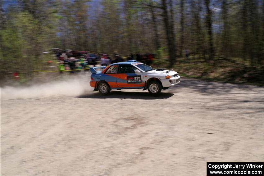 Tyler Matalas / Dustin Sharkozy Subaru Impreza LX on SS1, Steamboat I.