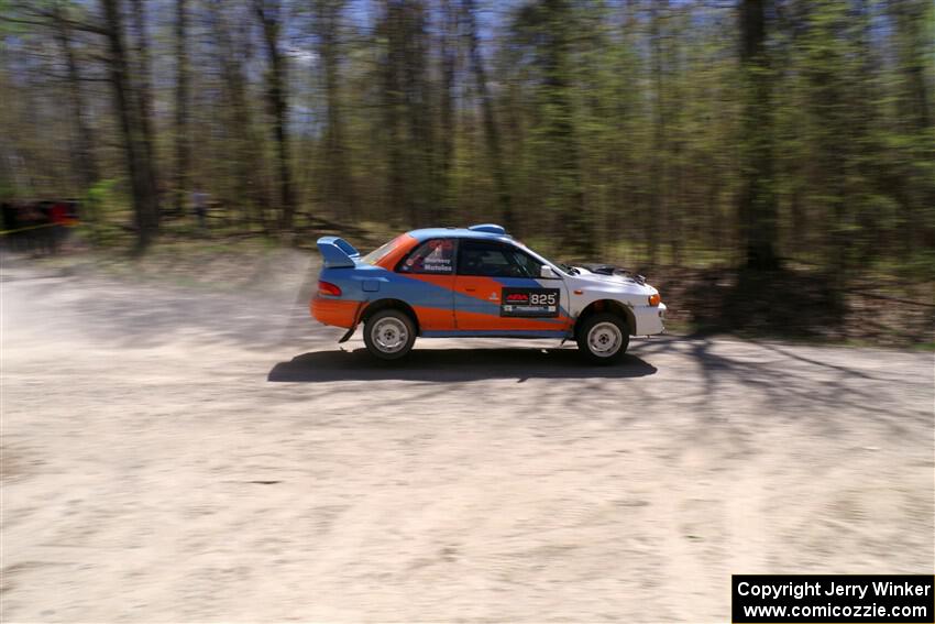 Tyler Matalas / Dustin Sharkozy Subaru Impreza LX on SS1, Steamboat I.