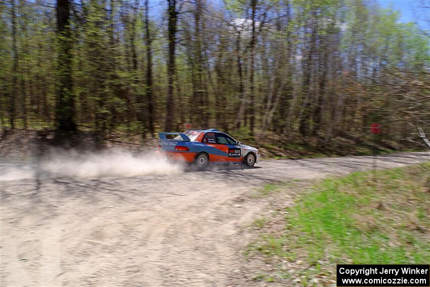 Tyler Matalas / Dustin Sharkozy Subaru Impreza LX on SS1, Steamboat I.