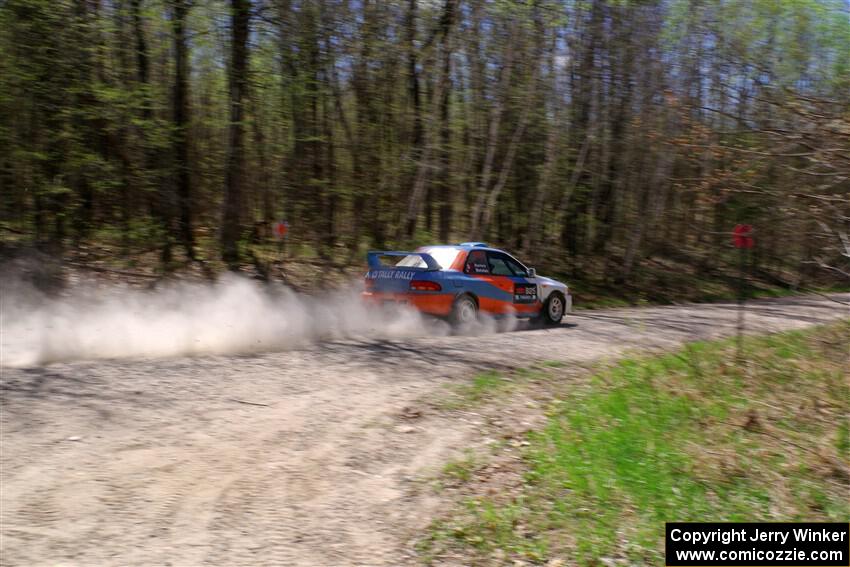 Tyler Matalas / Dustin Sharkozy Subaru Impreza LX on SS1, Steamboat I.