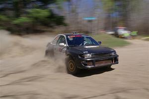 Travis Mattonen / Anikka Nykanen Subaru Impreza on SS2, Kabekona I.