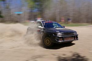 Travis Mattonen / Anikka Nykanen Subaru Impreza on SS2, Kabekona I.