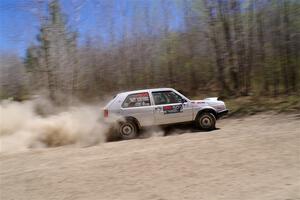 Josh Nykanen / Matt Nykanen VW GTI on SS2, Kabekona I.