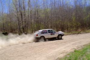 Josh Nykanen / Matt Nykanen VW GTI on SS2, Kabekona I.