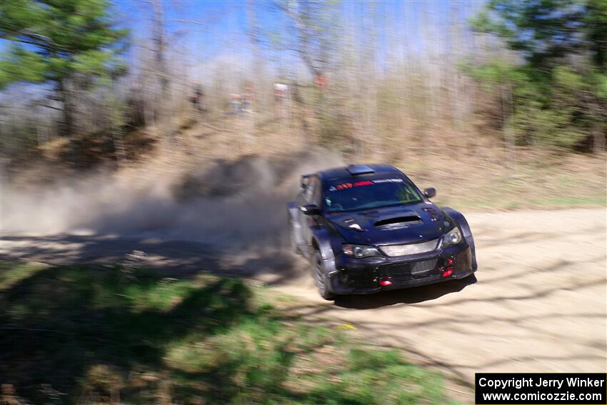Daryl Bergen / Lorelai Payeur Subaru WRX STi on SS2, Kabekona I.