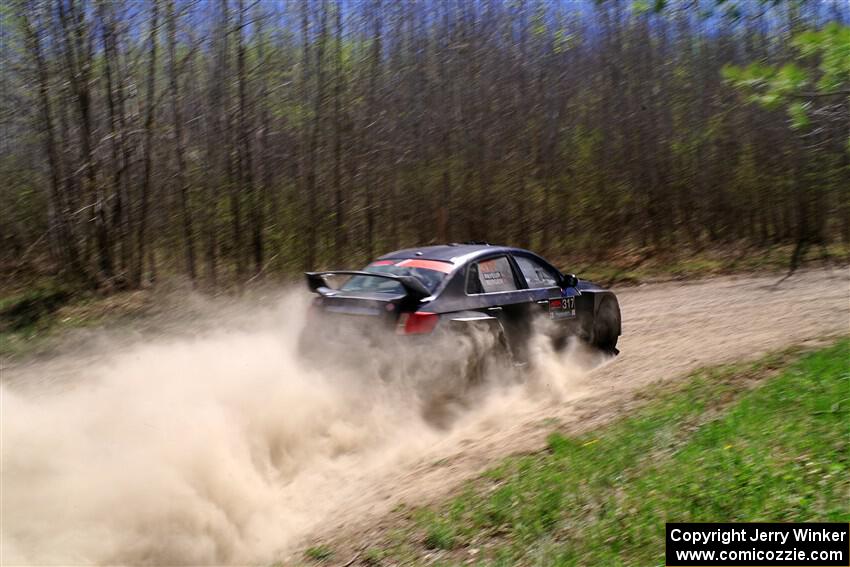 Daryl Bergen / Lorelai Payeur Subaru WRX STi on SS2, Kabekona I.